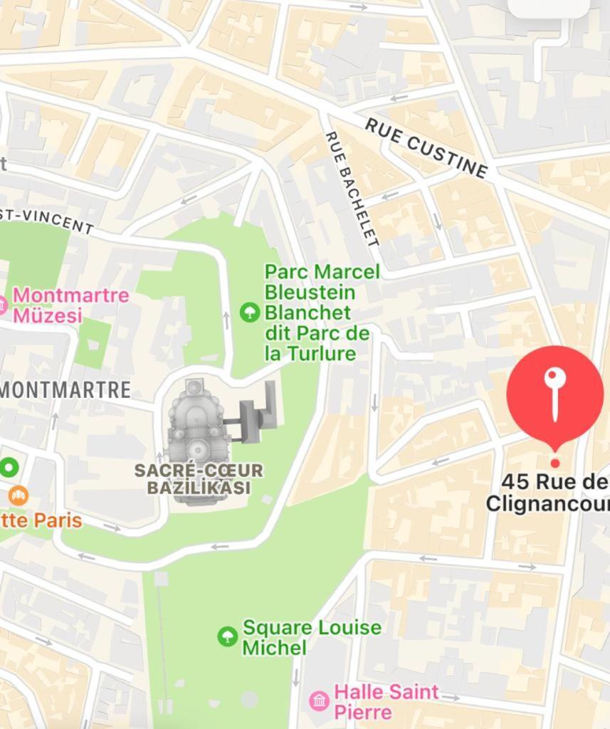 Апартаменты Studyo Cosy 400 Metre Sacre Ceour Париж Экстерьер фото